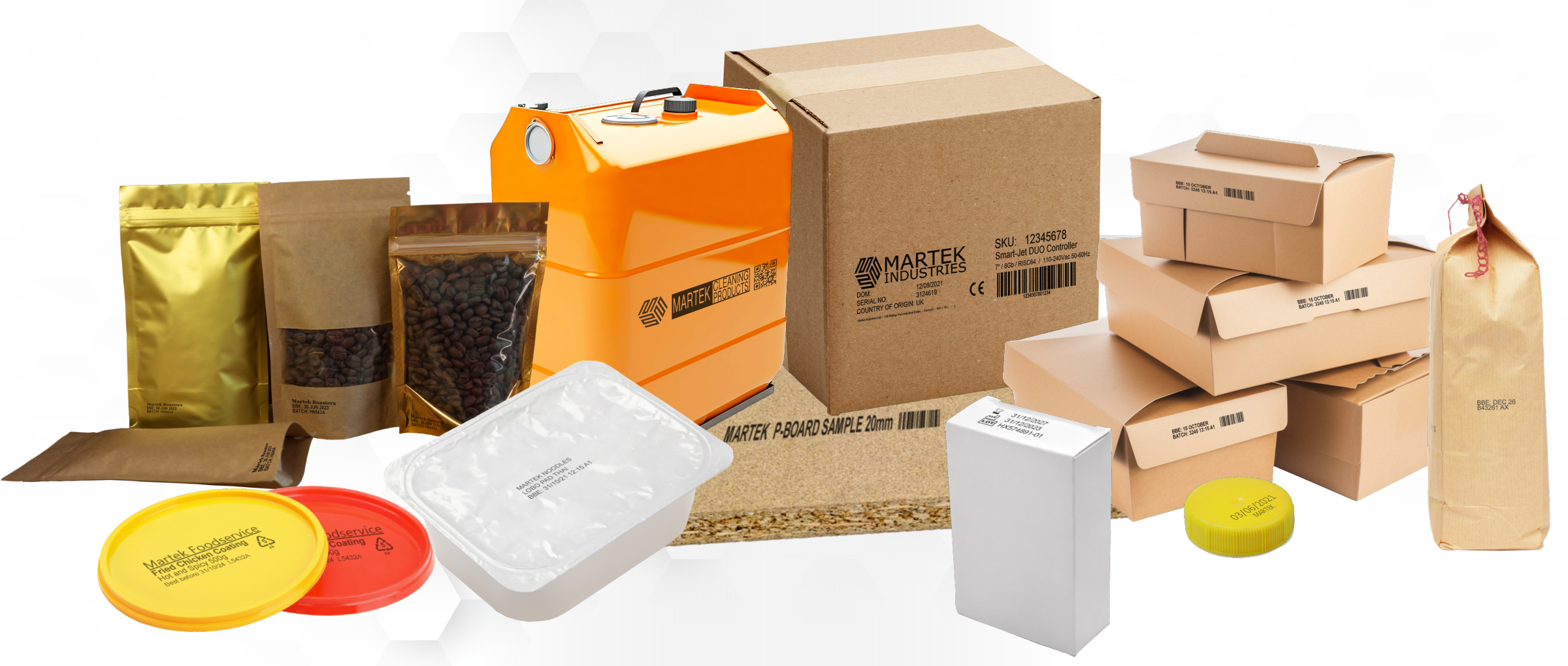 Smart-Jet inkjet printer samples